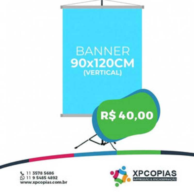 Banner com Ilhós Rio de Janeiro - Banner Pizzaria
